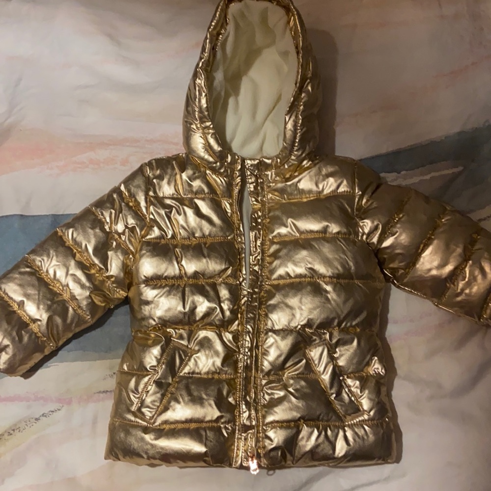 Puffer Jacket 2T Gold